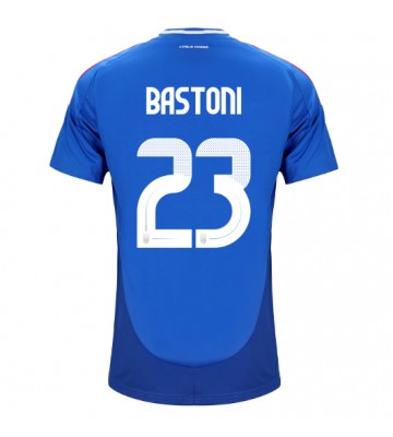 Italien Alessandro Bastoni #23 Hemmatröja EM 2024 Kortärmad